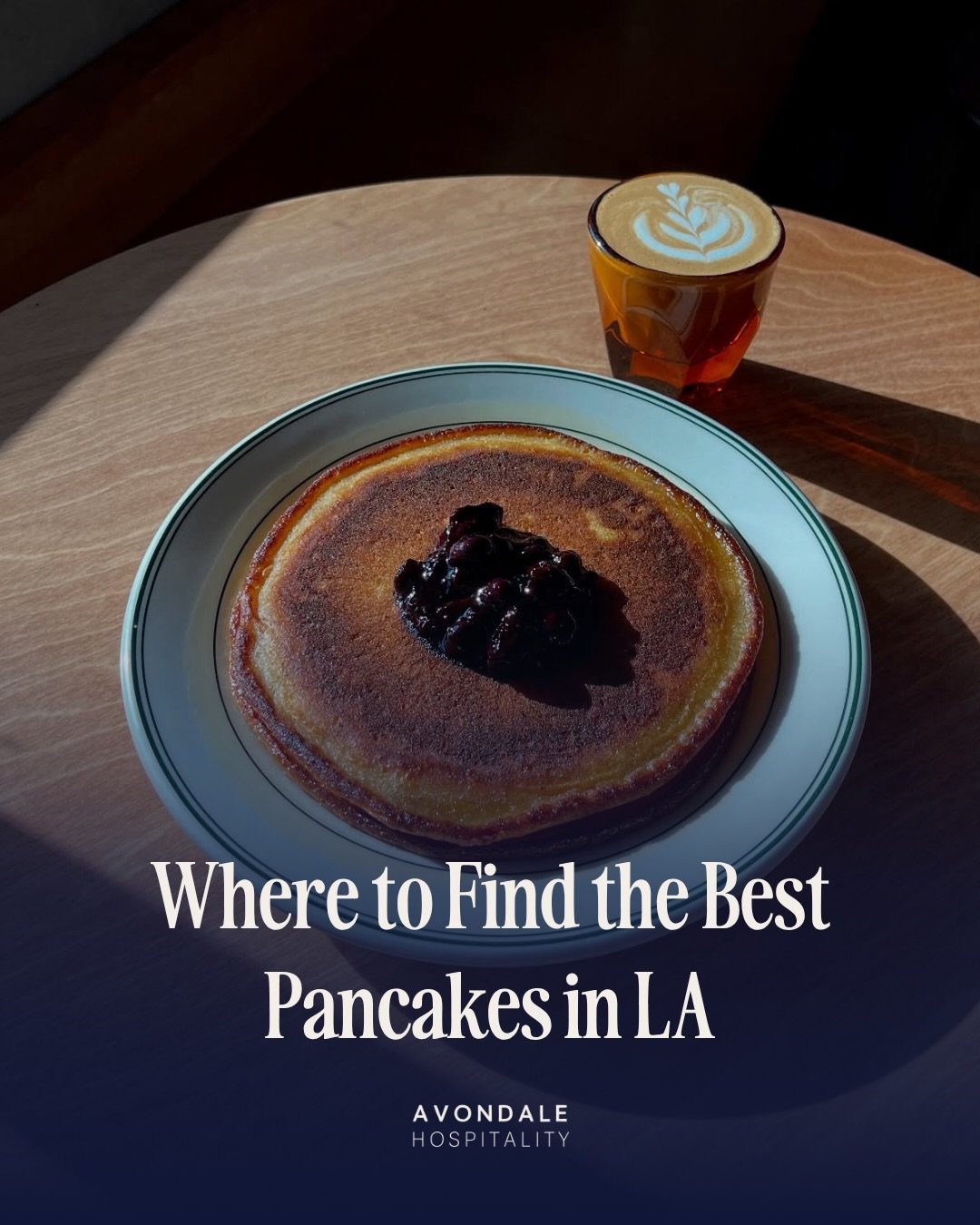 The pancake is the cheapest thing on most menus and the hardest to fake. Here are Avondale&rsquo;s picks for five LA kitchens that treat it like the point. 

#pancakes #brunch #losangeles #larestaurants #guide