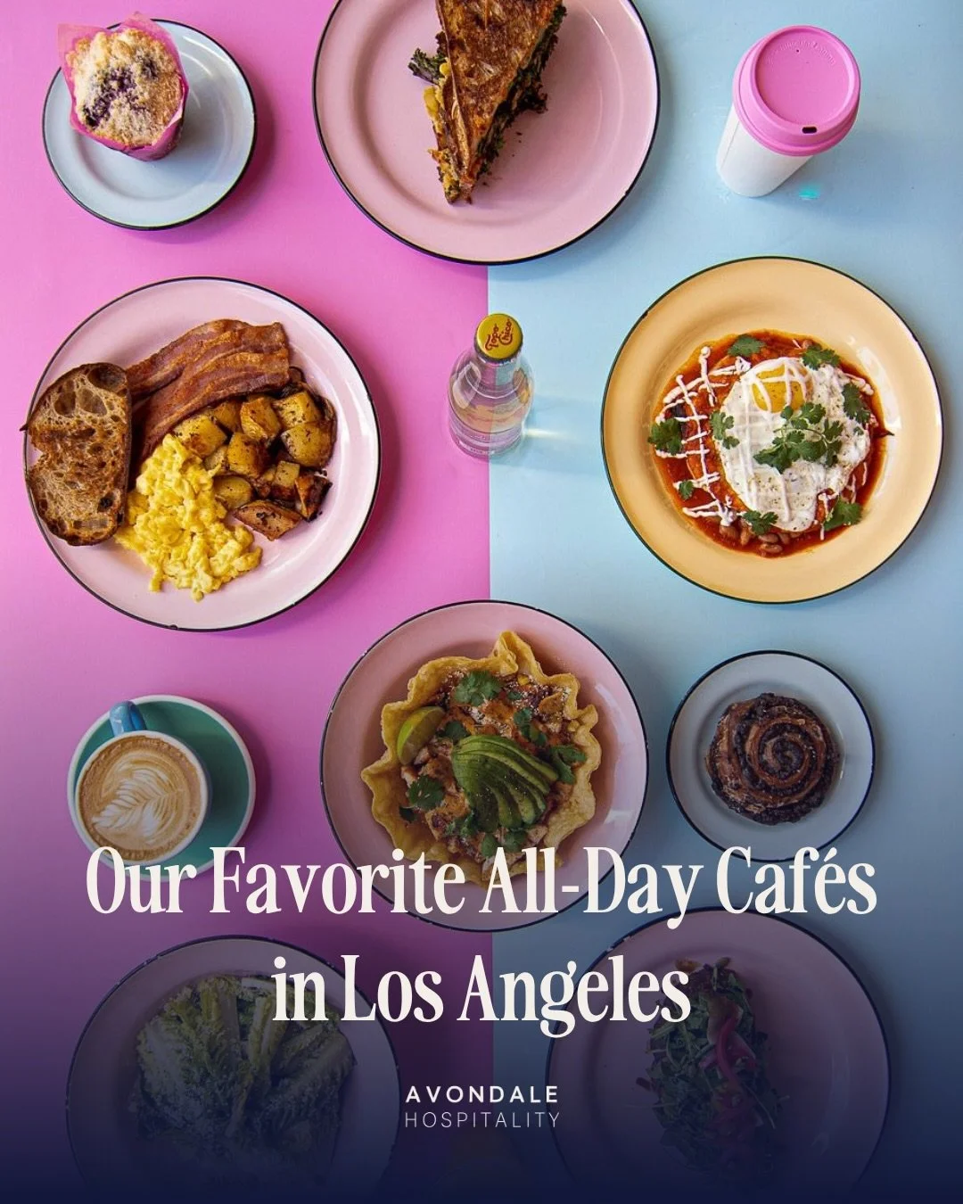 The best caf&eacute;s in this city never ask you to leave. Coffee turns into lunch, lunch turns into a glass of wine, and the table stays yours.

#caf&eacute; #alldaycafe #losangeles #guide #restaurants