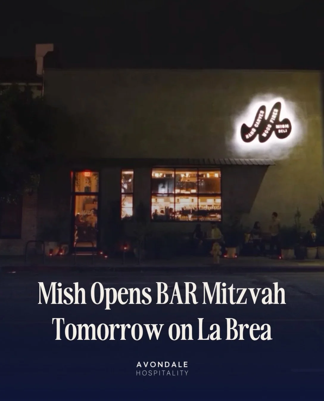 Mish keeps the lights on! Starting tomorrow, Eric Greenspan&rsquo;s La Brea deli turns into BAR Mitzvah after 8 p.m., a late-night cocktail room built with Julian Cox and Adam &ldquo;George&rdquo; Fournier, the bar talent behind drinks programs at Be