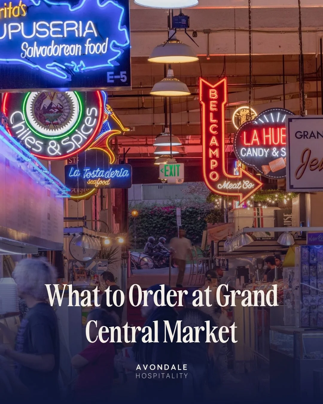 A century-old food hall, dozens of stalls, one afternoon. Here&rsquo;s Avondale&rsquo;s order at Grand Central Market, start to finish.

#grandcentralmarket #downtownla #losangeles #guide #lafoodie