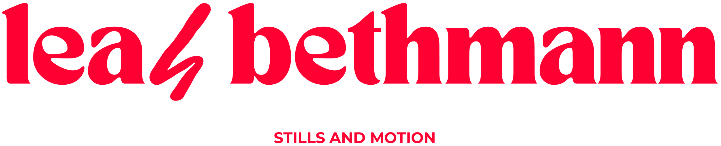 Logo des Films 'Léon: The Professional' in roter Schrift mit schwarzem Hintergrund.