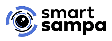 Equipe da CPU SEG instalando câmeras de segurança em fachada comercial