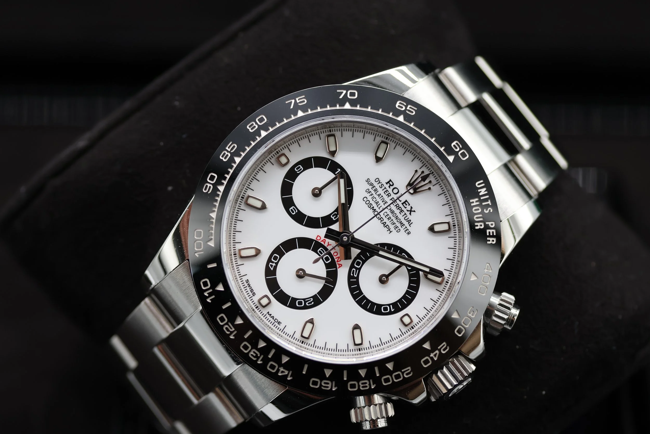 Rolex Daytona - Panda - White Dial - 116500LN - Stainless Steel