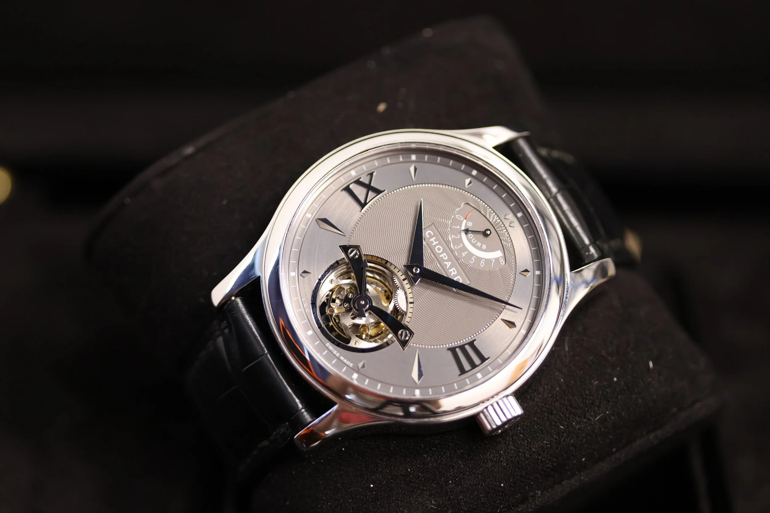 Chopard - LUC 8-Day - Tourbillon - White Gold - Steel Wings