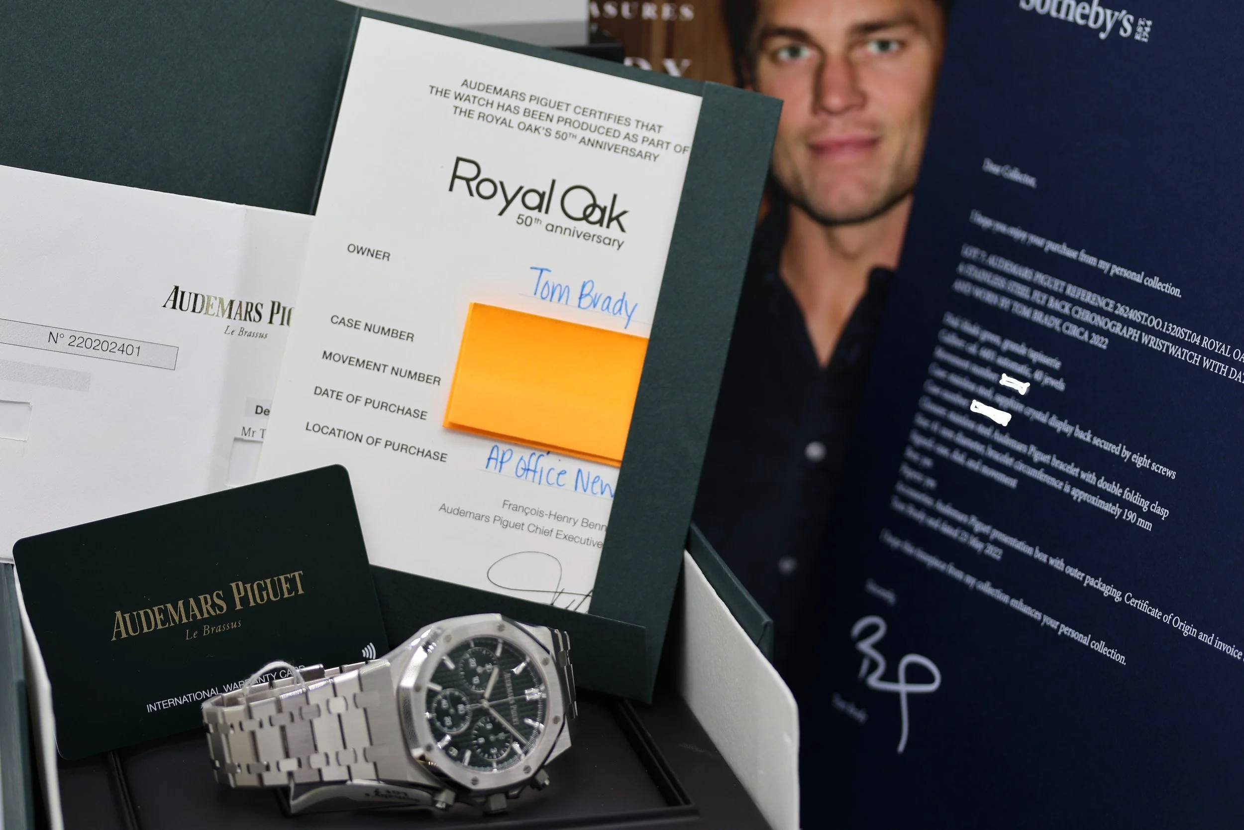 Audemars Piguet - Royal Oak Chronograph - 26240st - Green - 50th Anniversary