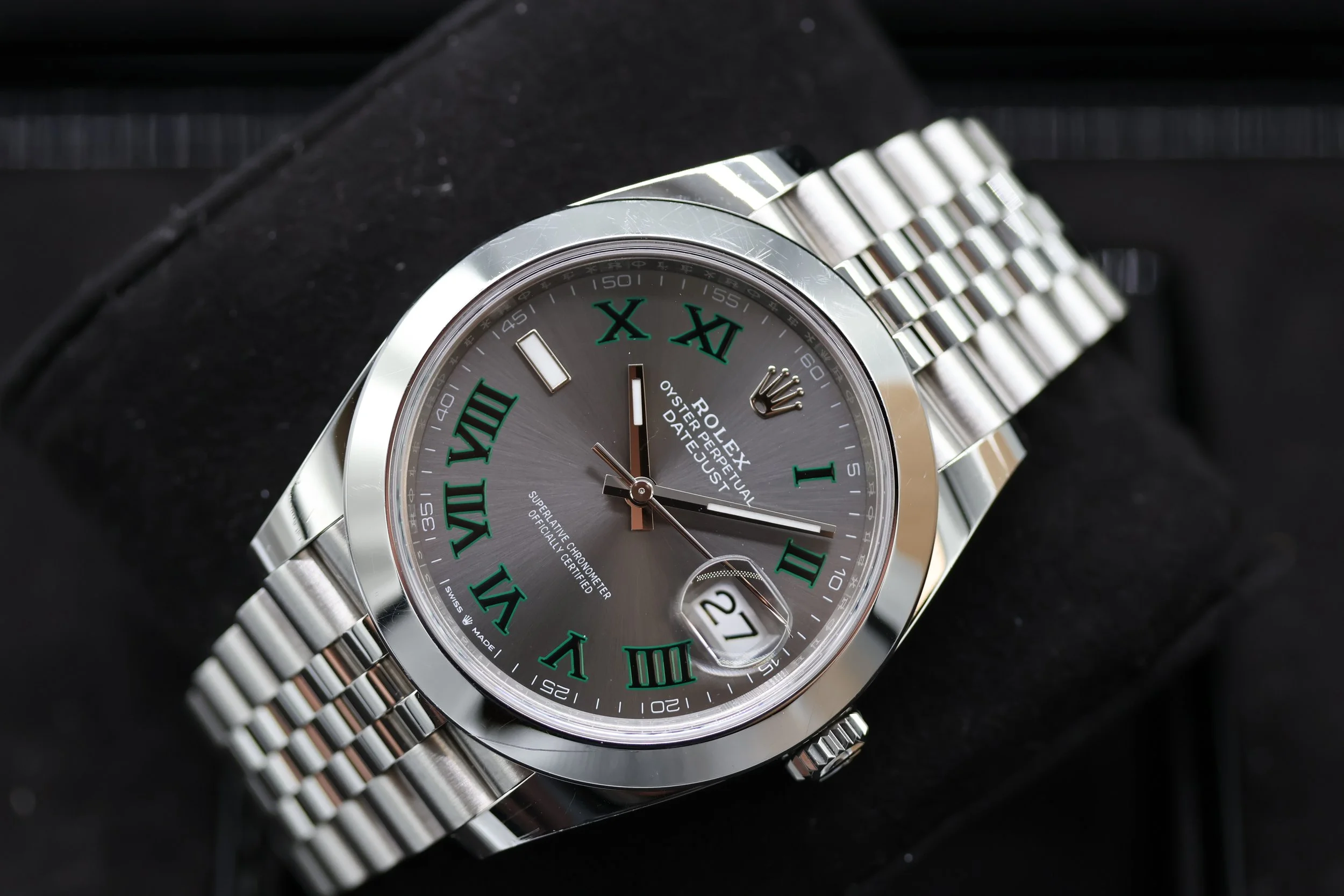 Rolex Datejust 41 - Smooth Bezel - Wimbledon - Jubilee - 126300