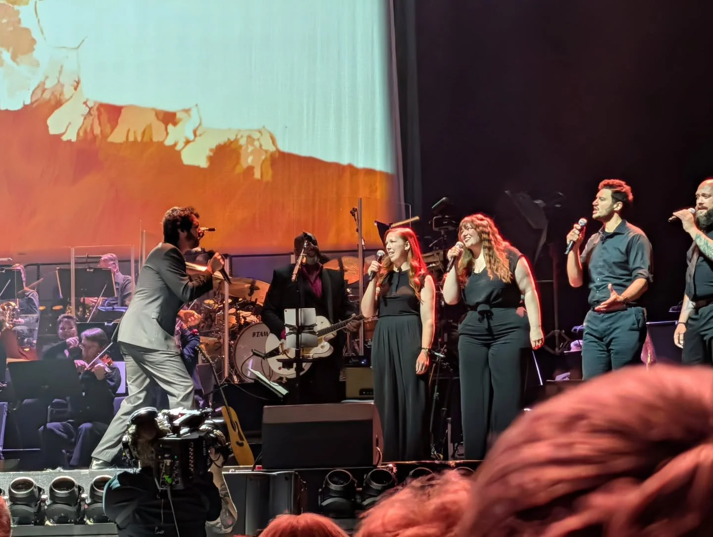 So incredibly thankful I was able to perform alongside 15 wonderful friends from the @detroitconcertchoir at last night's Josh Groban concert! 

What a joy it is to be a member of this community. I'm forever grateful for the music we make and share w