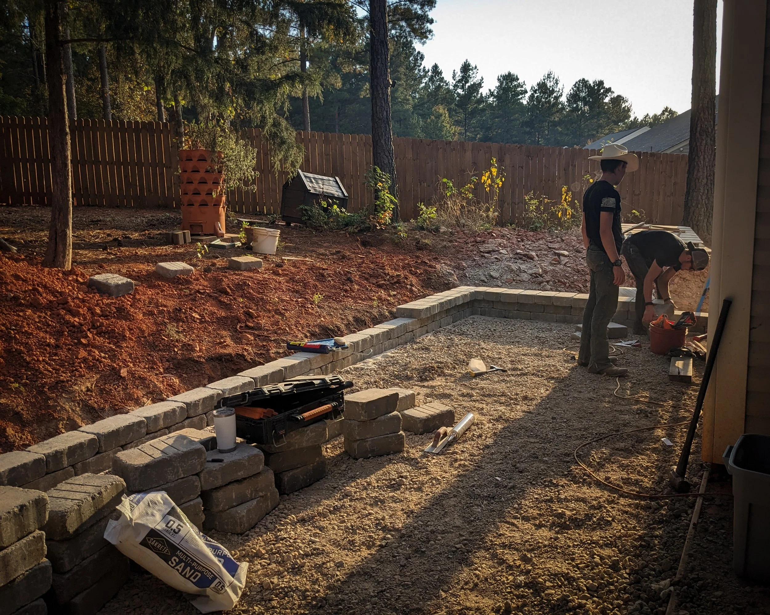 jonathan-job-hardscapes-progress-shot-block-wall