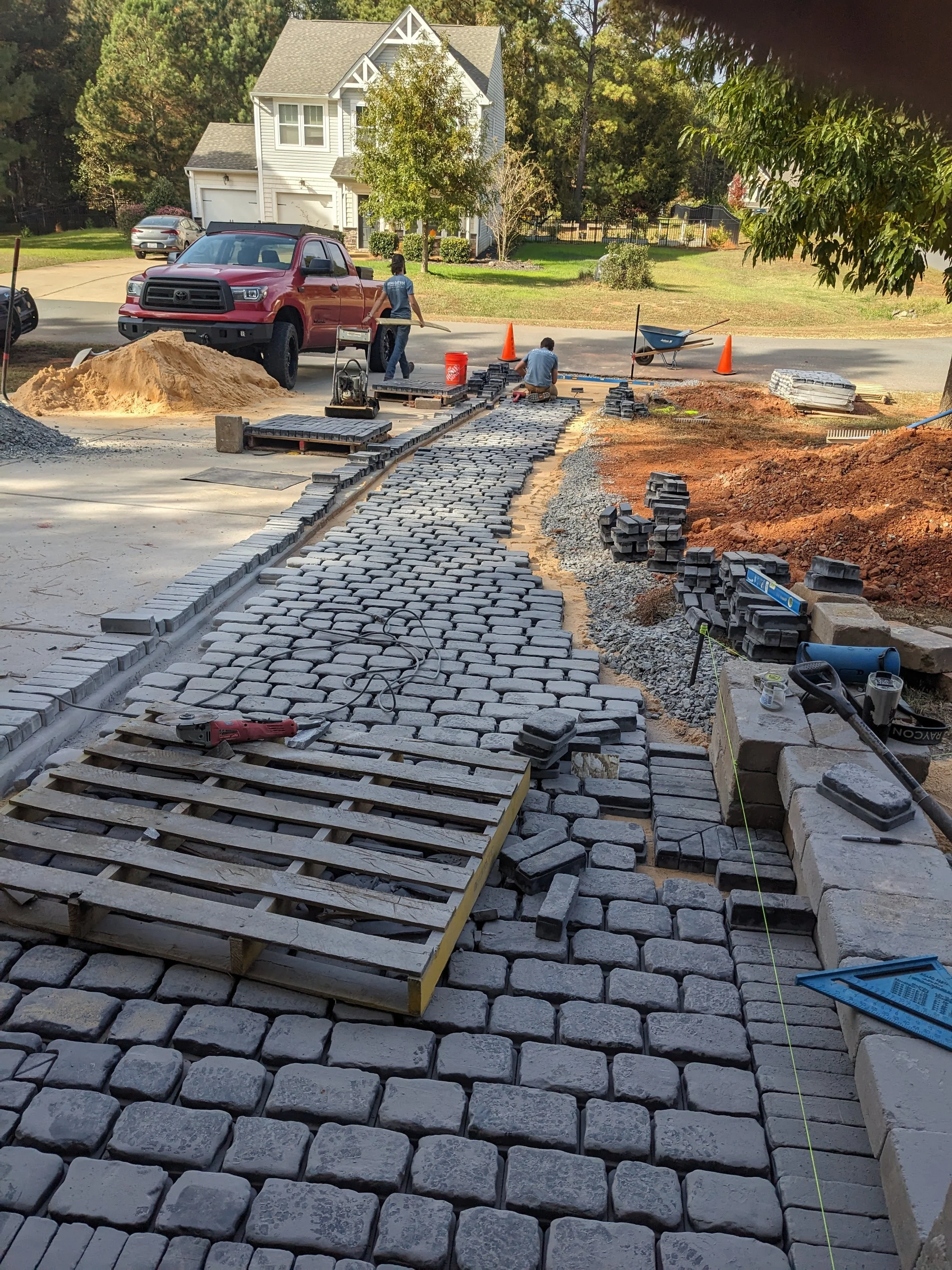 abraham-job-hardscapes-paver-walkway-progress-shot