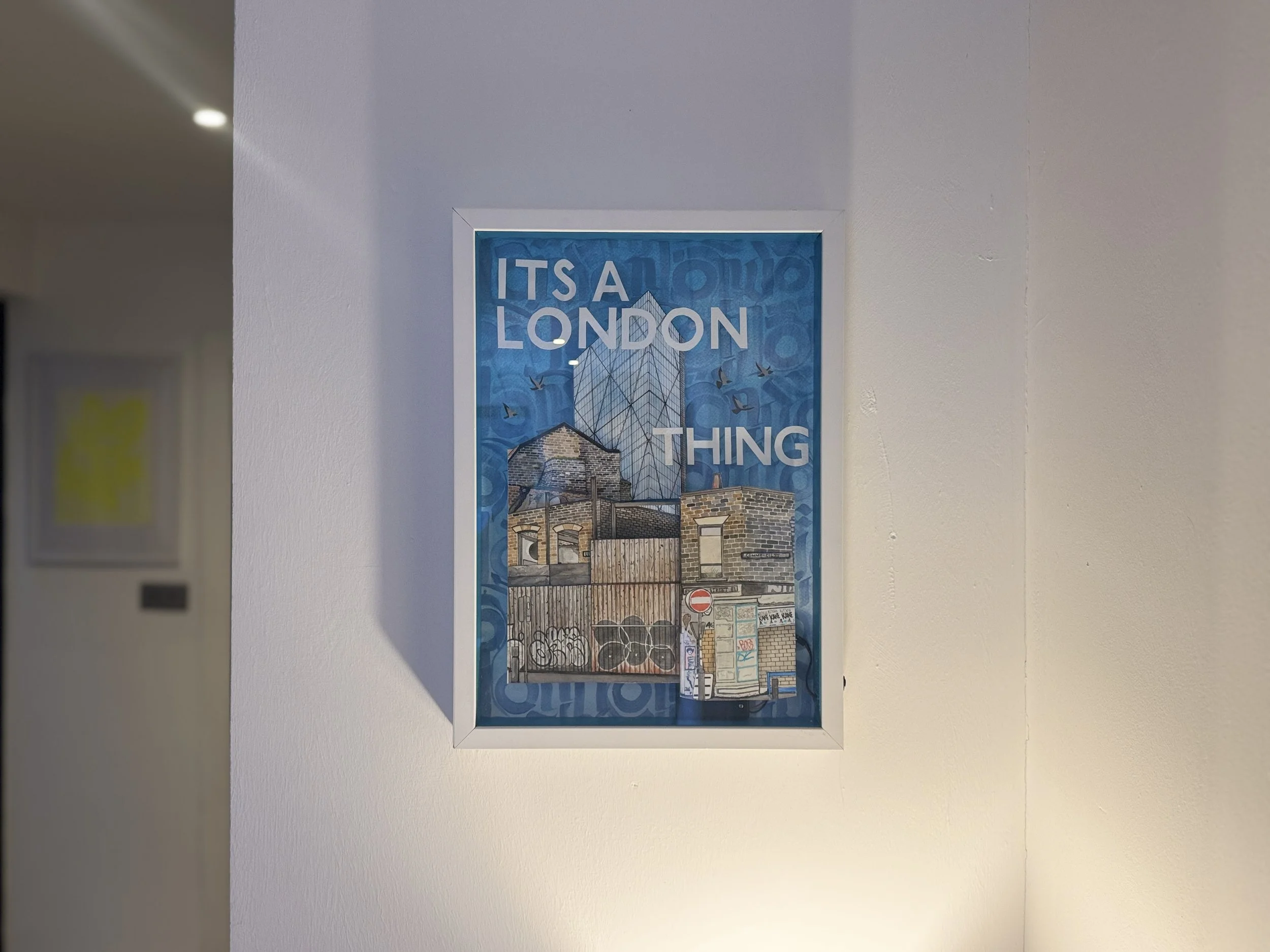 It's a London Thing, watercolour 