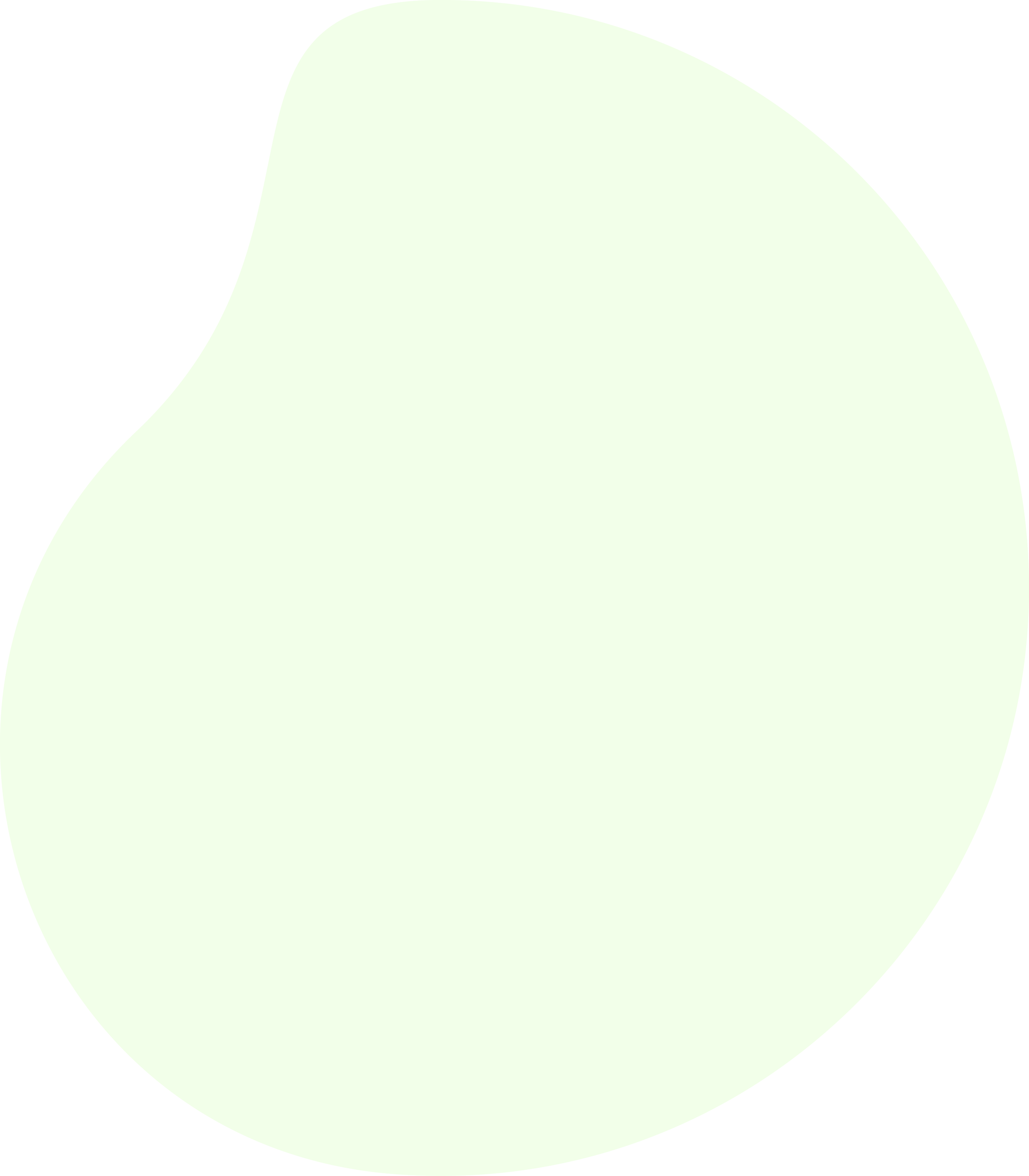 Large abstract shape resembling a leaf with a light green fill and black outline on a white background.
