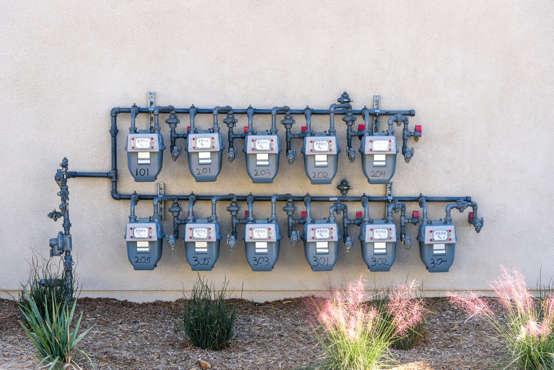gas line meters