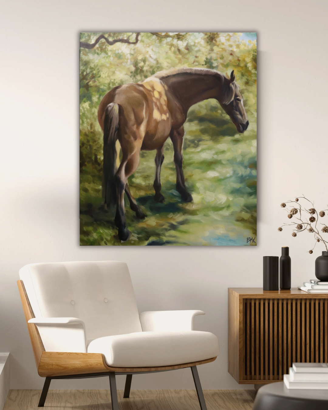 Aesthetic Mid Century Modern Living Room Photography Wall Art Frame Mockup Instagram Post Portrait - 6.PNG