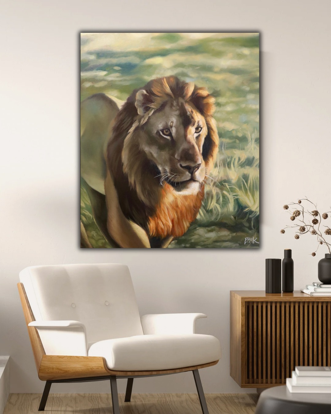 Aesthetic Mid Century Modern Living Room Photography Wall Art Frame Mockup Instagram Post Portrait - 11.PNG