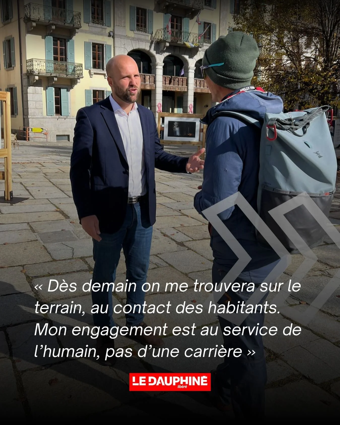 🗞️ &laquo; D&egrave;s demain on me trouvera sur le terrain, au contact des habitants. Mon engagement est au service de l&rsquo;humain, pas d&rsquo;une carri&egrave;re &raquo;.

🔗 Article complet en ligne : https://c.ledauphine.com/elections/2025/10
