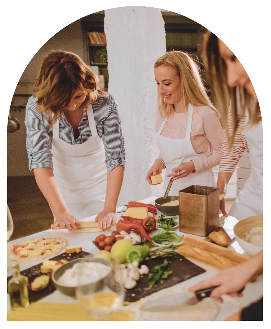 curated events, retreats, and other Girlfriend Gatherings for women age 40+ in Charlotte NC area.