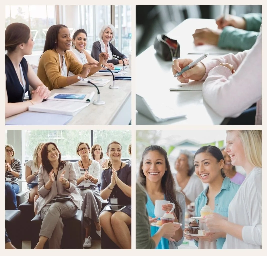 Workshop and Masterclass events for women over 40 hosted by The Girlfriend Connective.