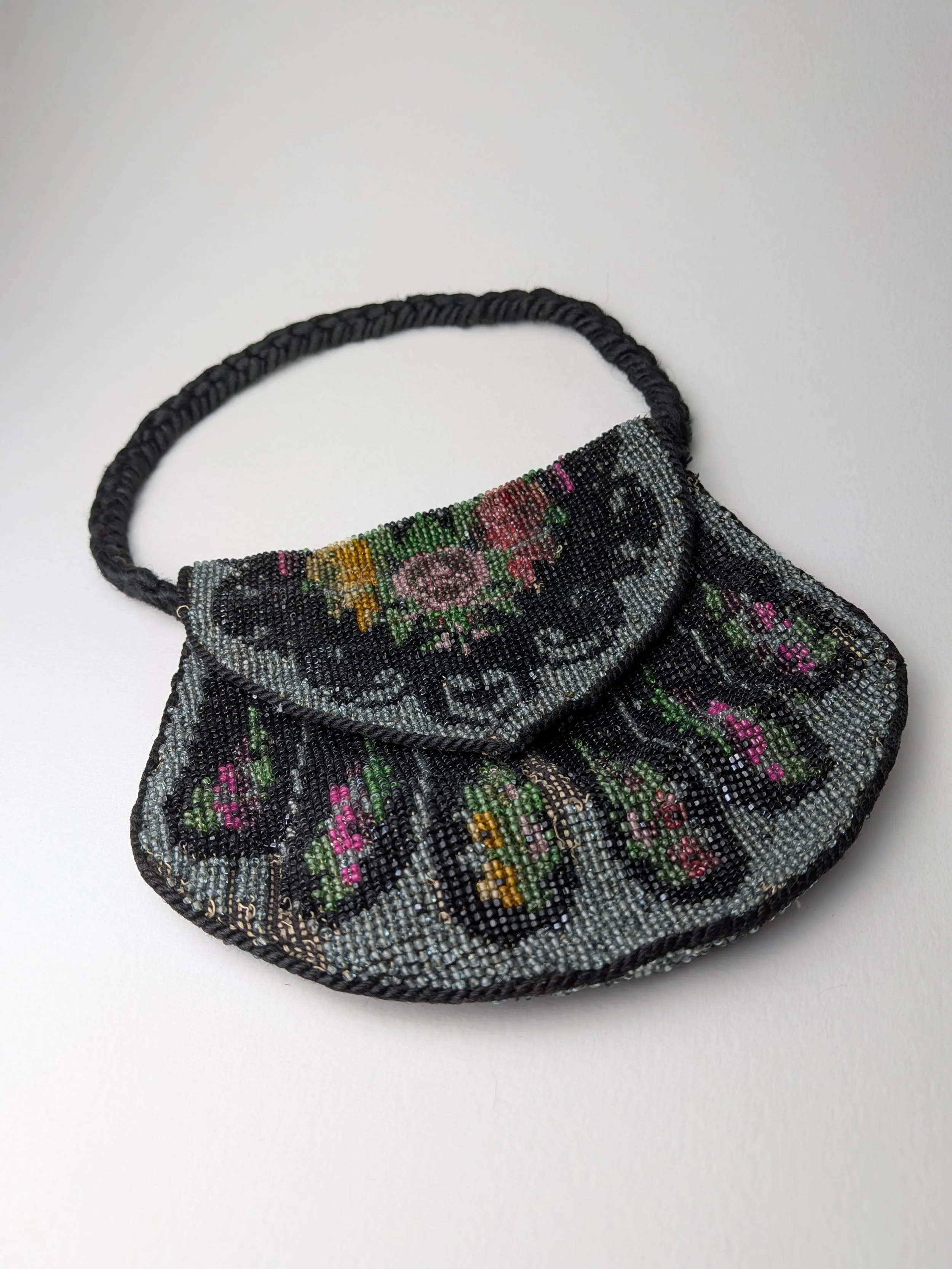 Deco Flapper Beaded Evening Purse