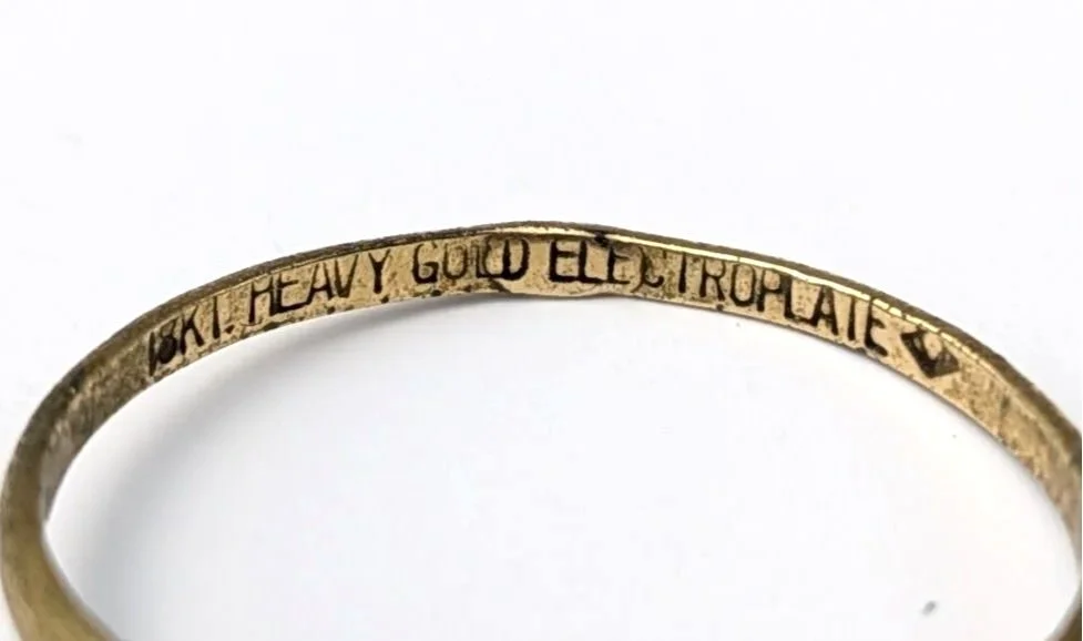 Vintage+Petite+Signet+Ring+18K+HGE+Gold-Tone+Shield+Band+2.jpg