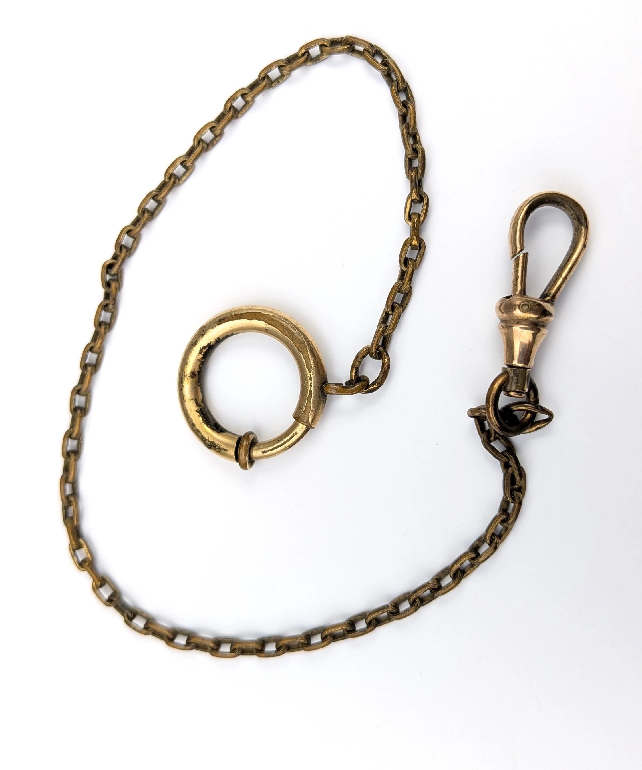 Antique+Victorian+Pocket+Watch+Chain+Dog+Clip+%26+Oversized+Spring+Ring+1.jpg