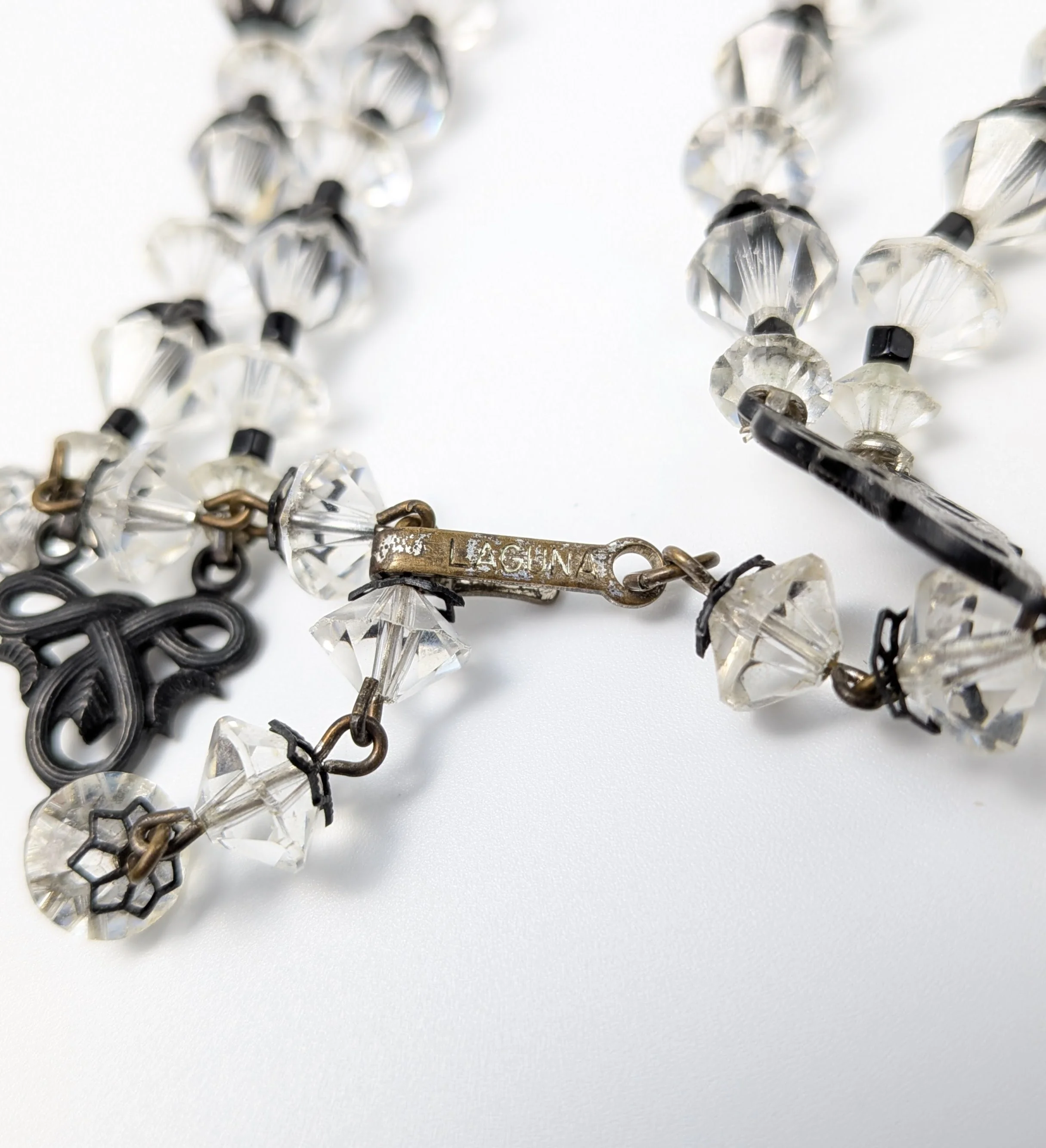 Laguna Clear Glass Beaded Necklace 5.jpg