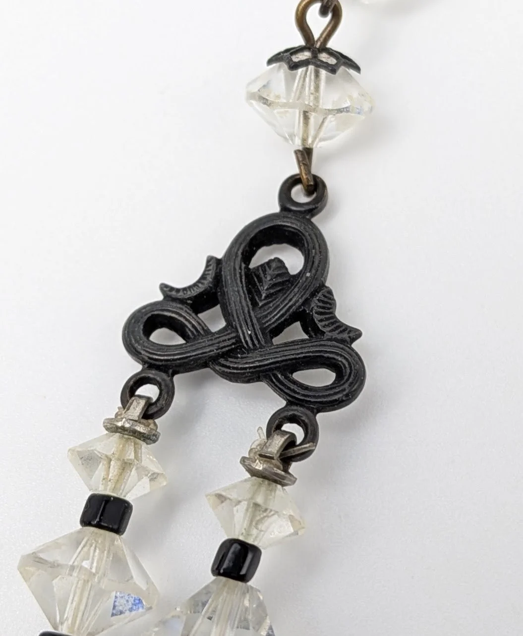 Laguna Clear Glass Beaded Necklace 3.jpg