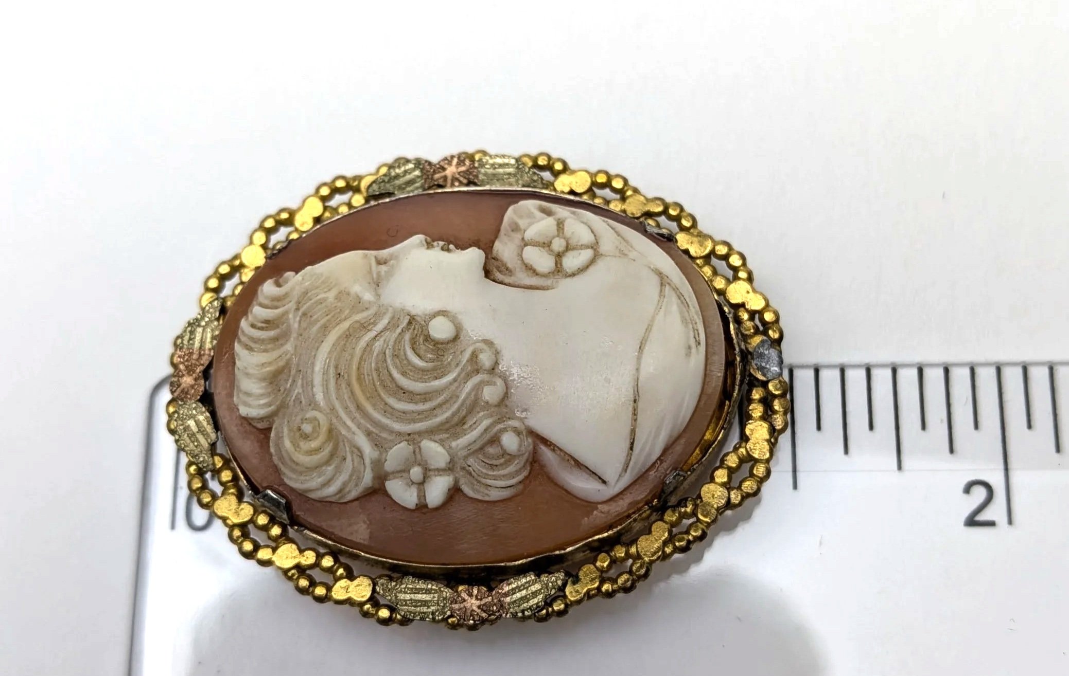 Shell+Cameo+Pendant+Brooch+in+Ornate+Gold+Filled+Frame+9.jpg