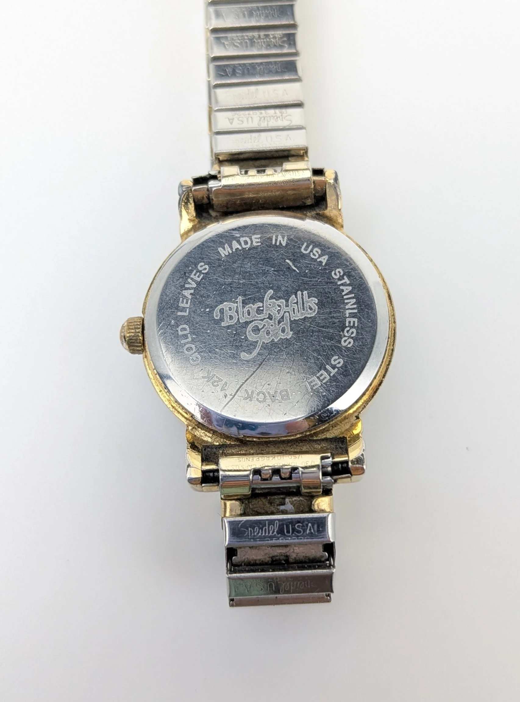 Timex Ladies Watch Silver Tone Blue Details Adjustable Band 4.jpg