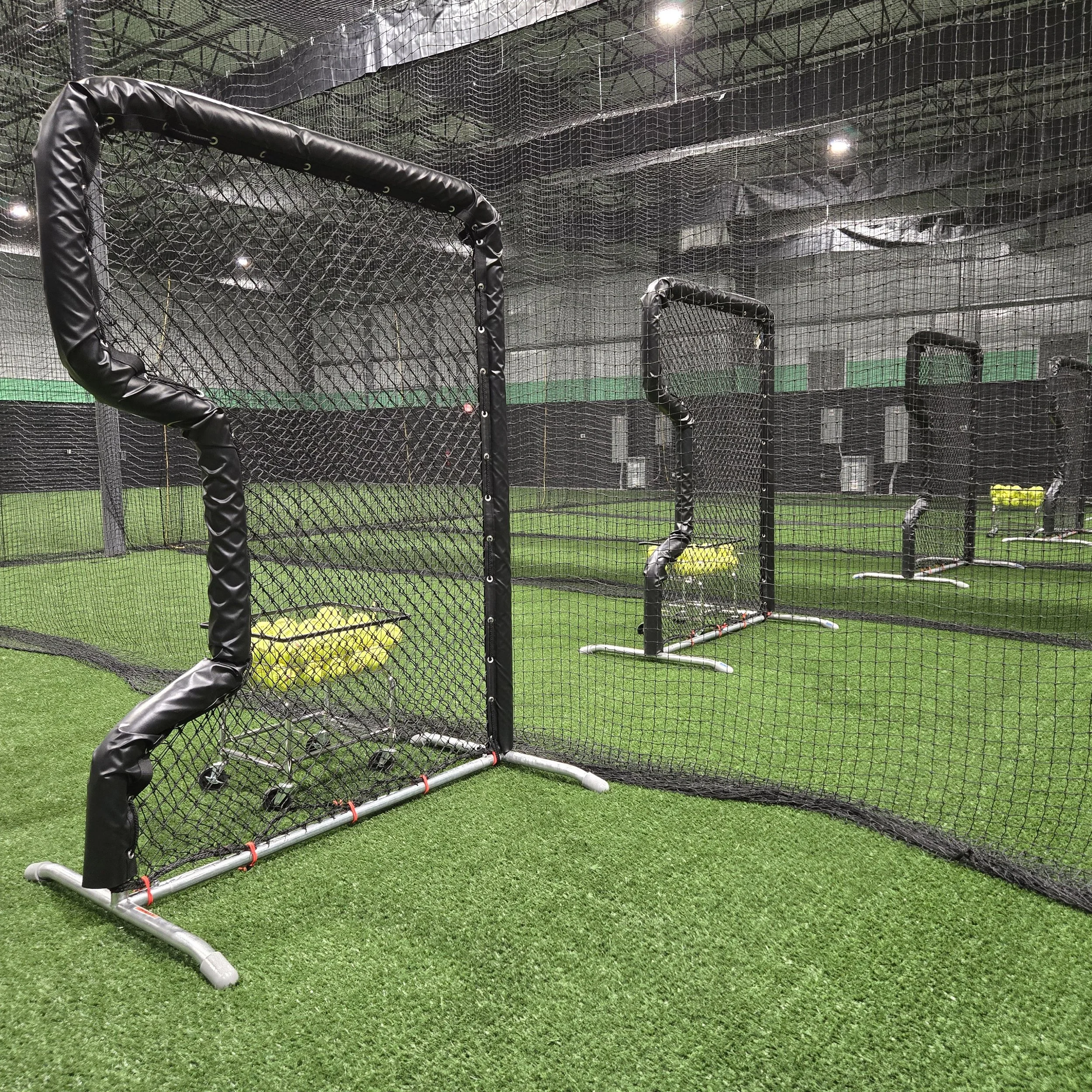 Every tunnel includes a high end bullet screen, perfect for front toss.