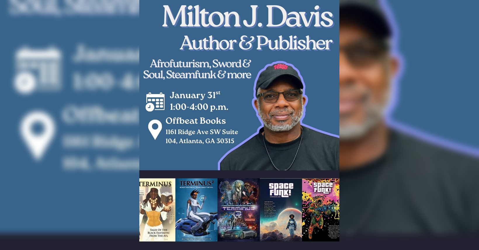 Author/Publisher Appearance: Milton J. Davis/MVmedia