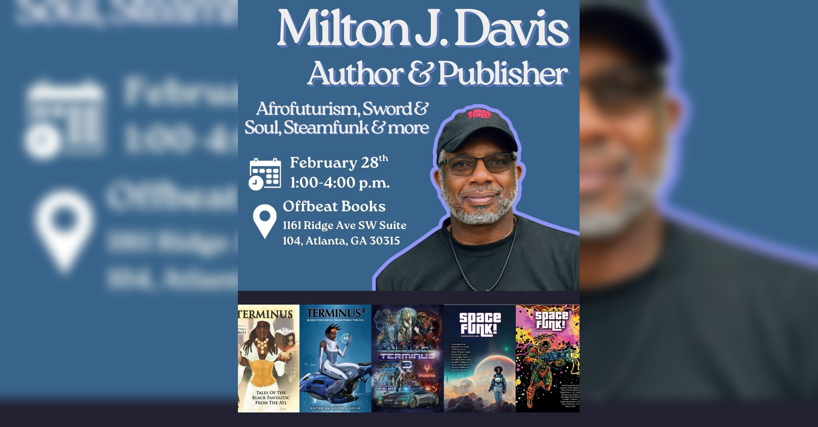 Author/Publisher Appearance: Milton J. Davis/MVmedia