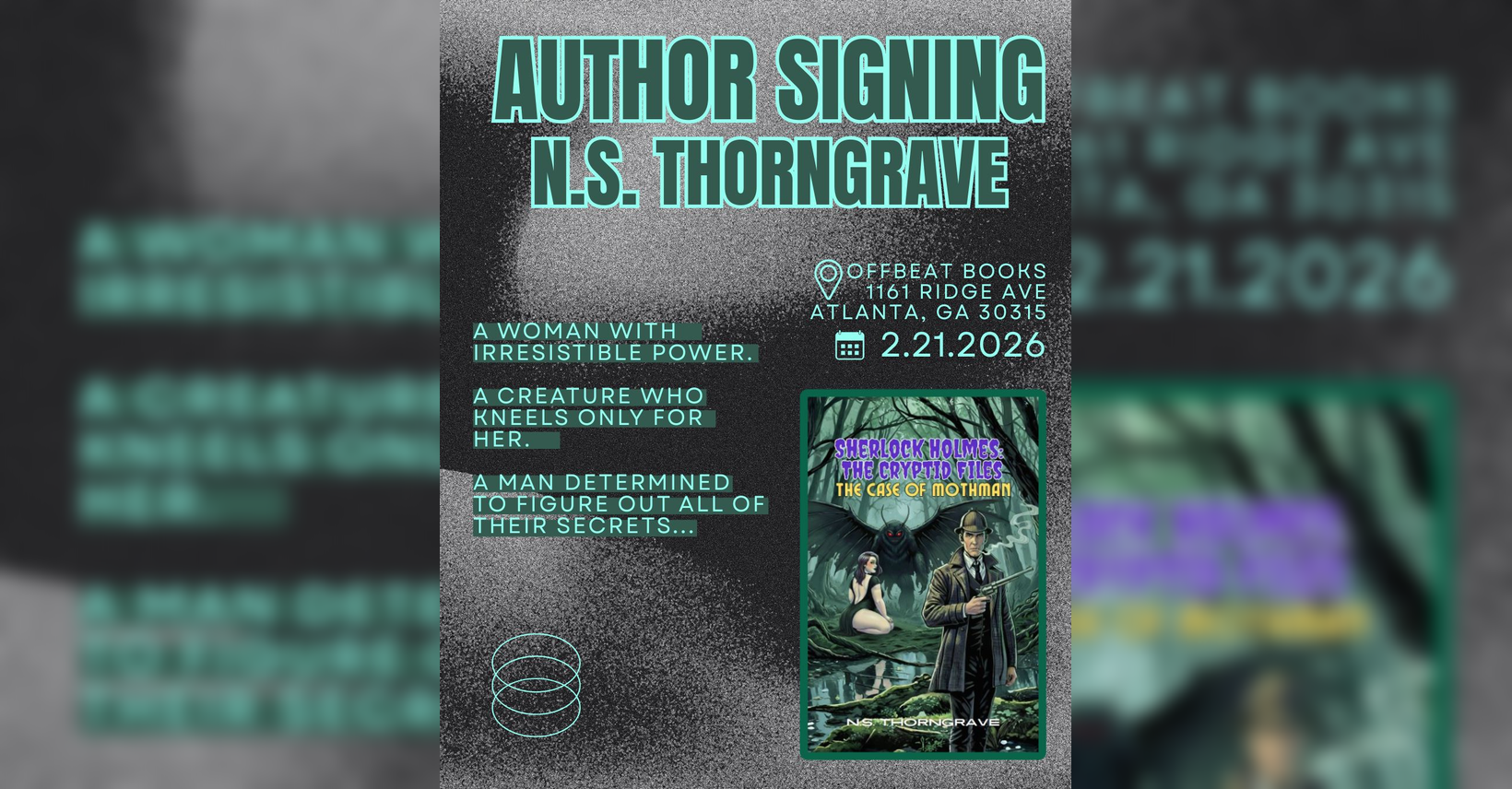 Author Appearance: NS Thorngrave