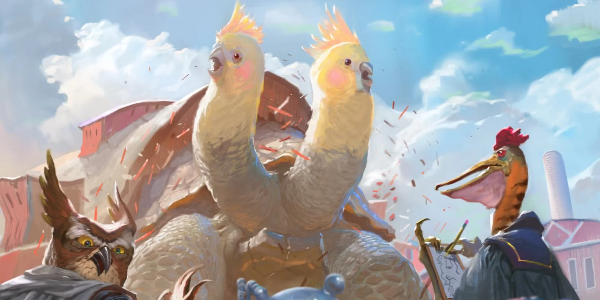 Magic the Gathering Two-Headed Commander Night Part 1