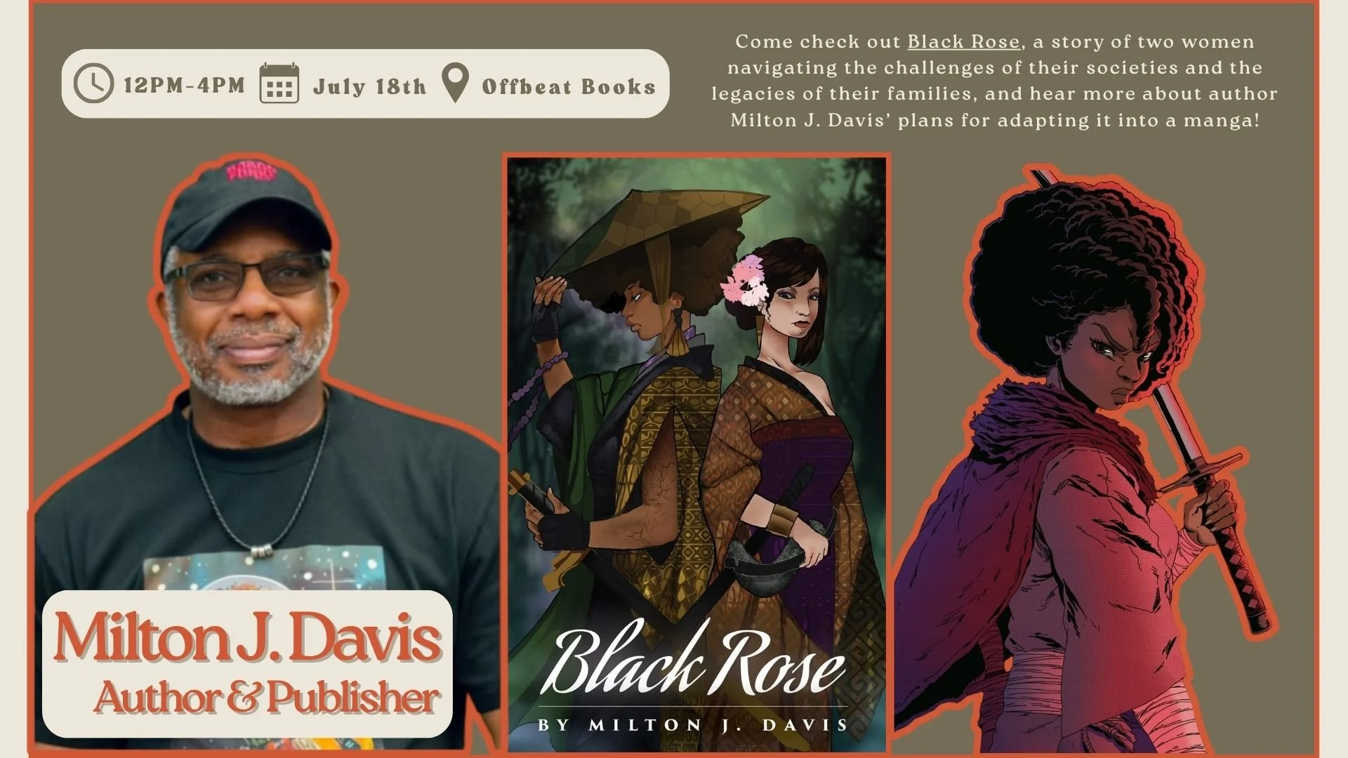 Book Signing: Milton J Davis