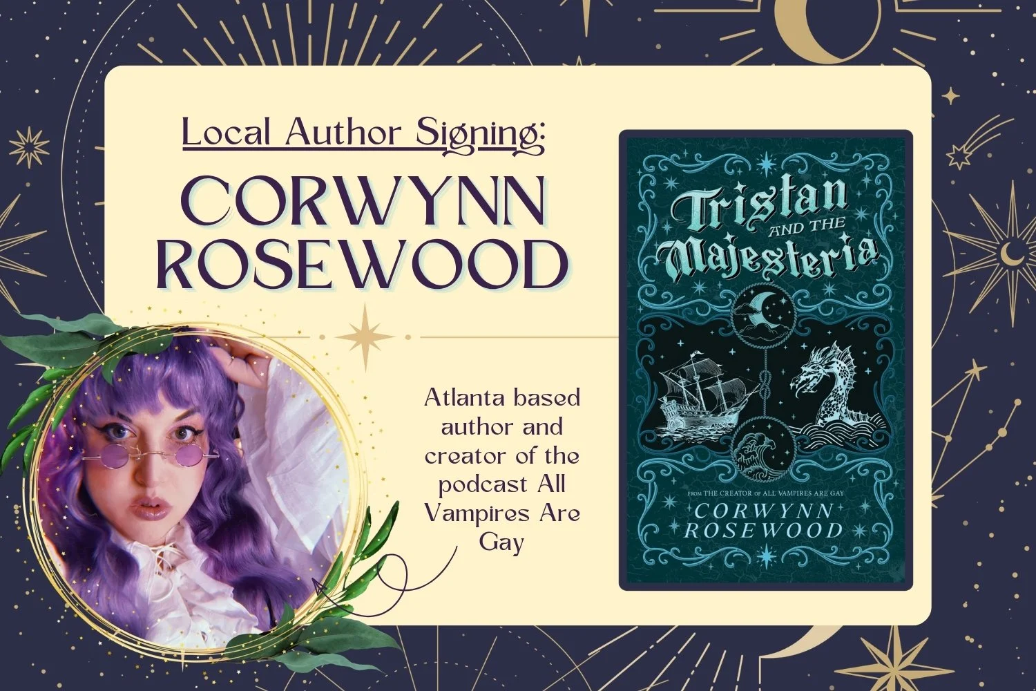 Author Signing: Corwynn Rosewood
