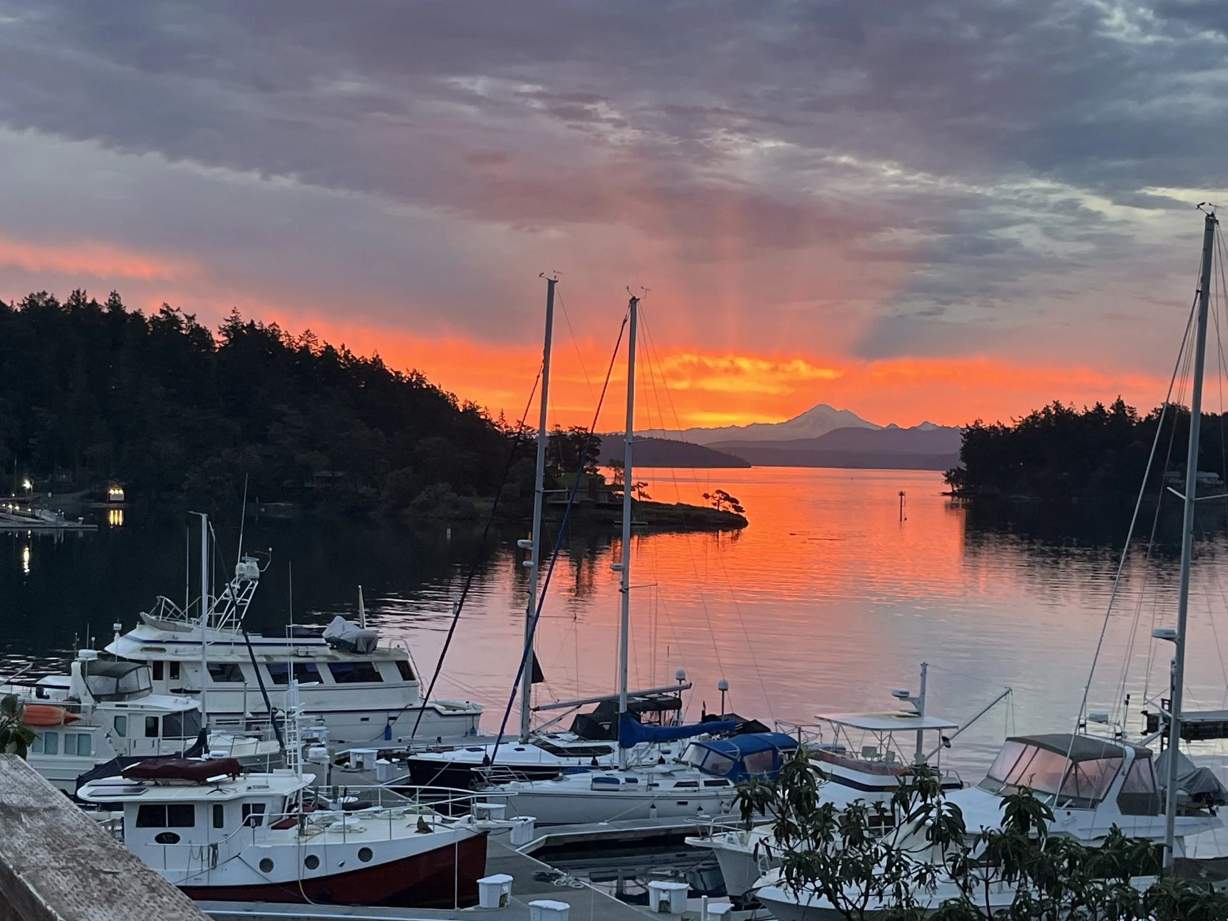 Marina View to Mt. Baker