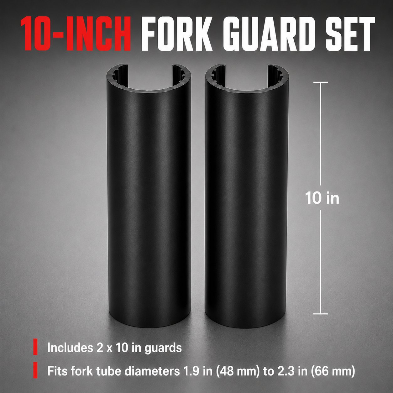 RokPro 10-Inch Fork Guard Set – 2 Piece
