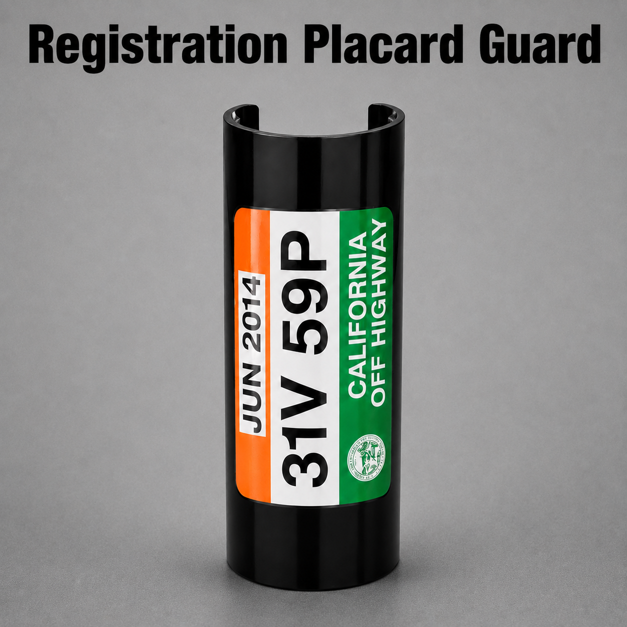 RokPro Registration Placard Guard