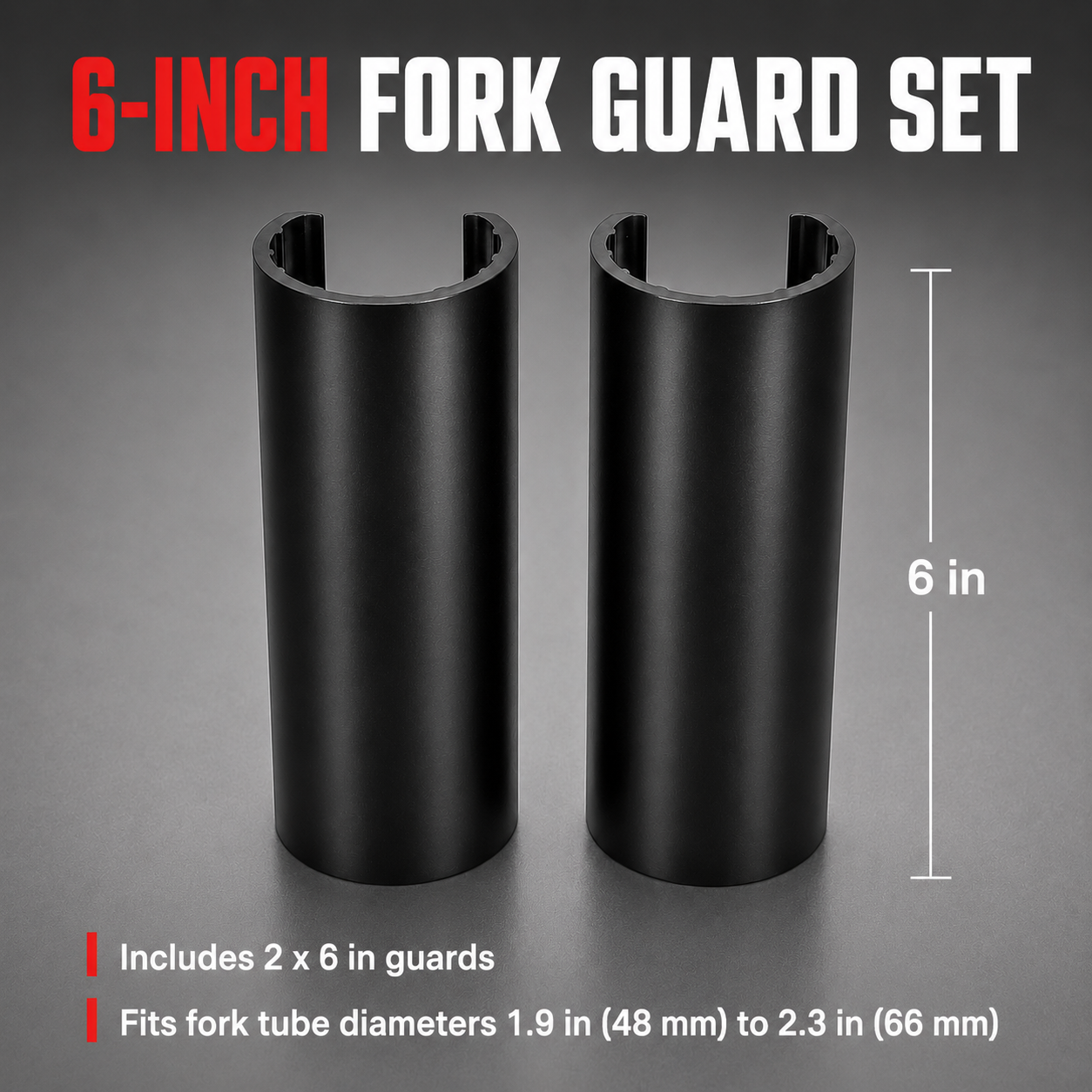 RokPro 6-Inch Fork Guard Set – 2 Piece