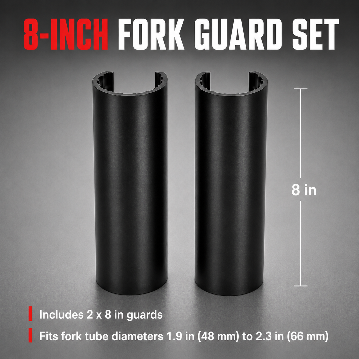 RokPro 8-Inch Fork Guard Set – 2 Piece