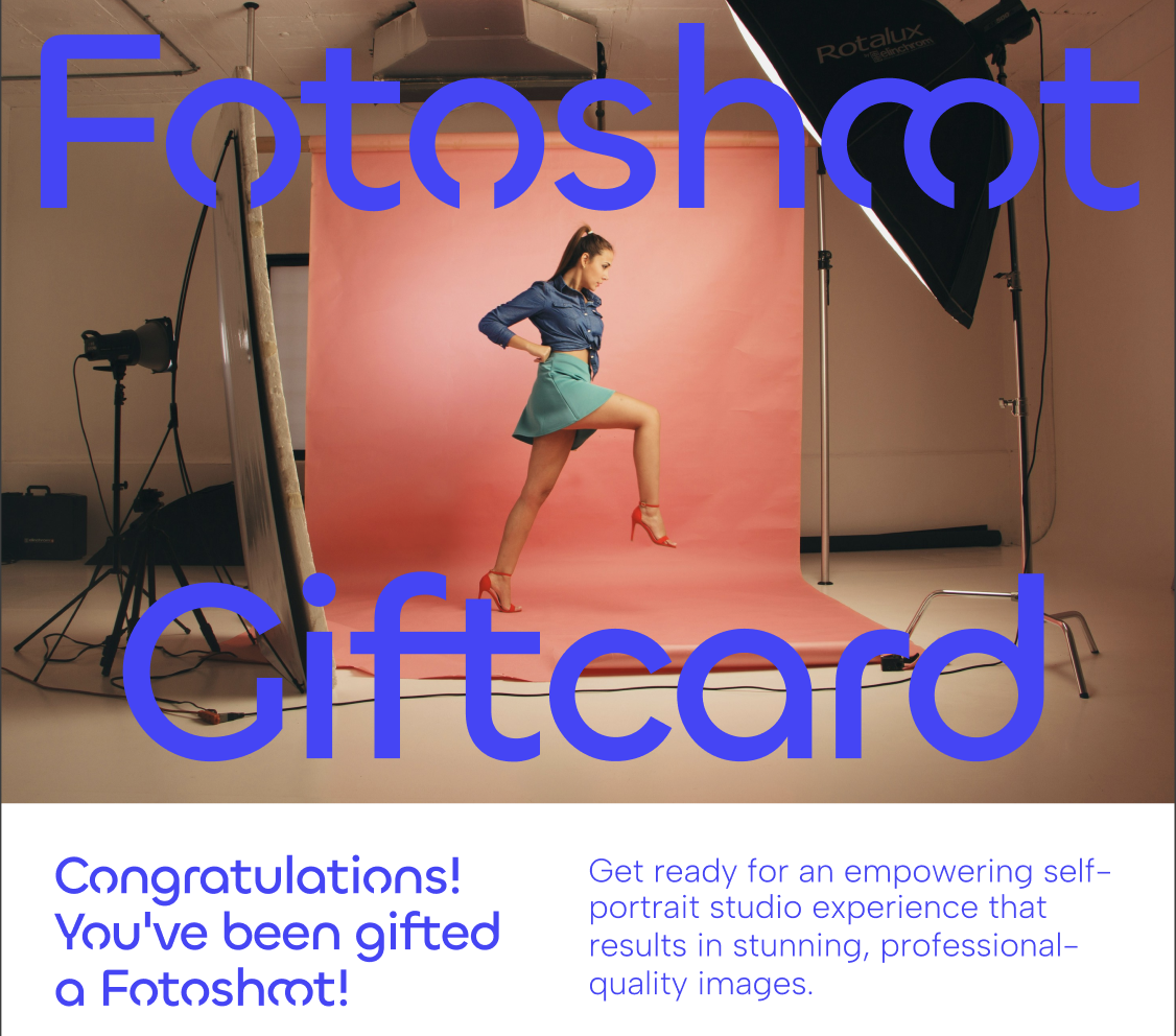 Fotoshoot gift card