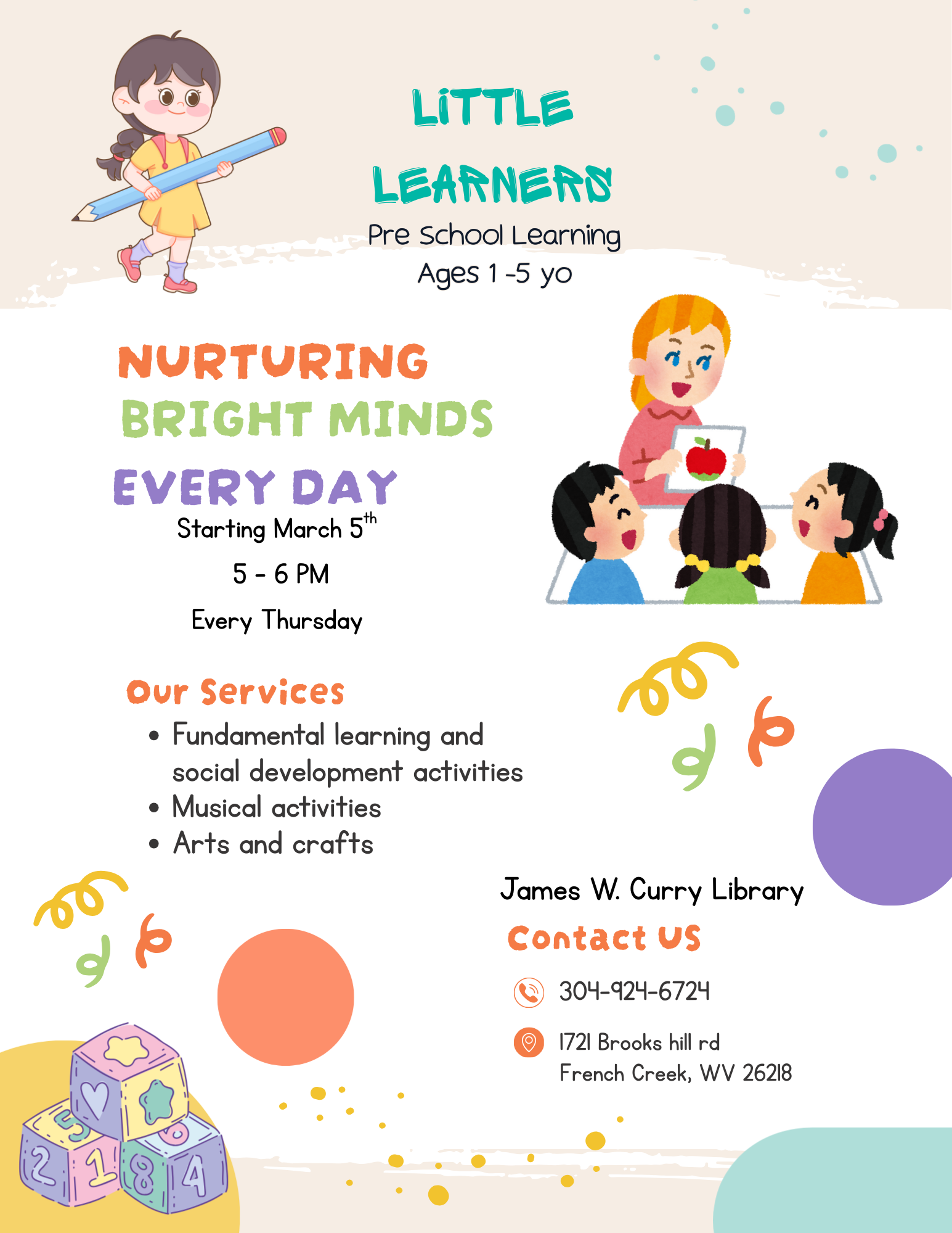 Little Learners Pre-School Learning