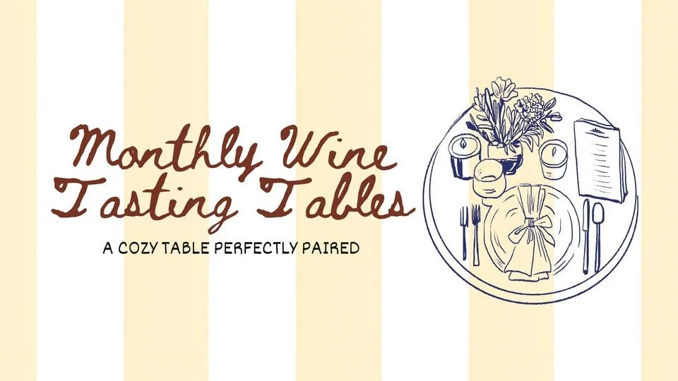 March Wine Tasting Table