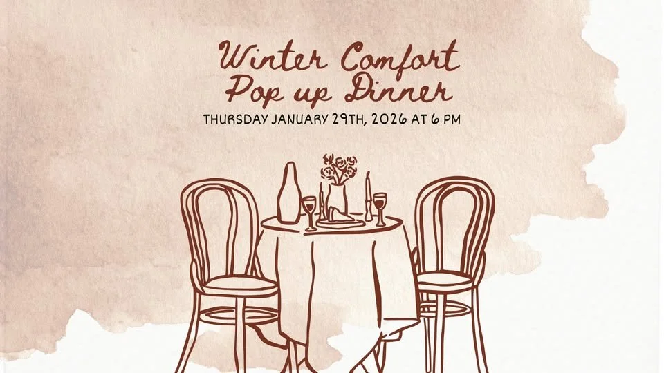 Winter Comfort Pop Up Dinner