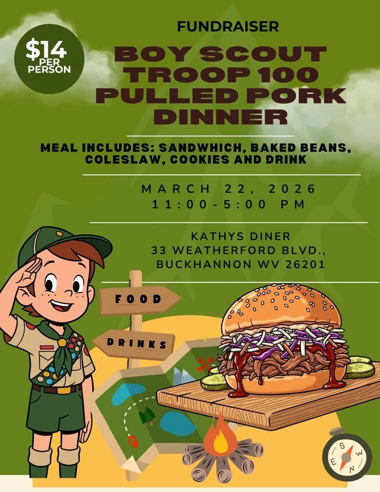 Boy Scout Troop 100 Pulled Pork Dinner