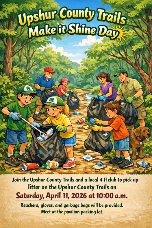 Upshur County Trails Make it Shine Day