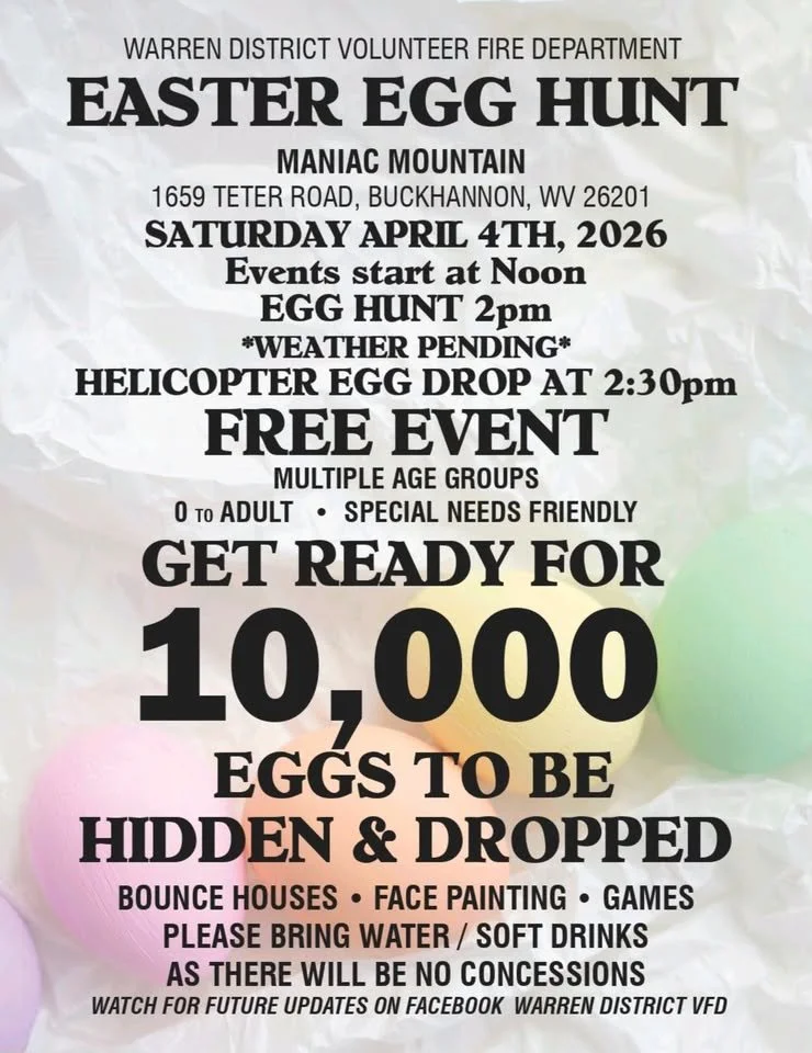 Warren District Volunteer Fire Dept Easter Egg Hunt