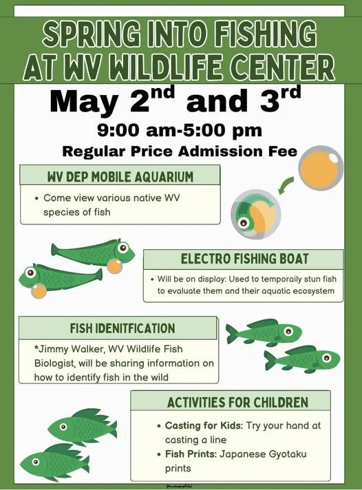 Spring Into Fishing At WV Wildlife Center