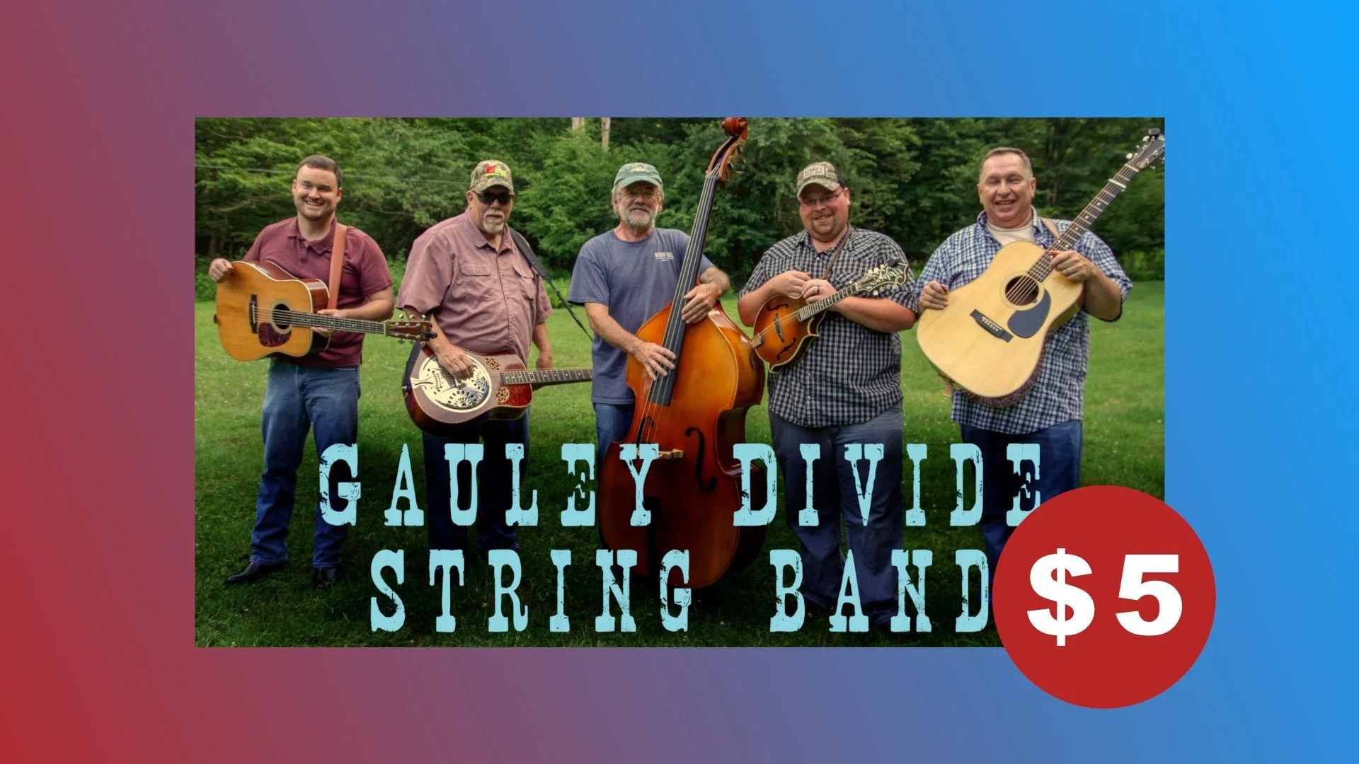 Bluegrass Night w/ Gauley Divide String Band
