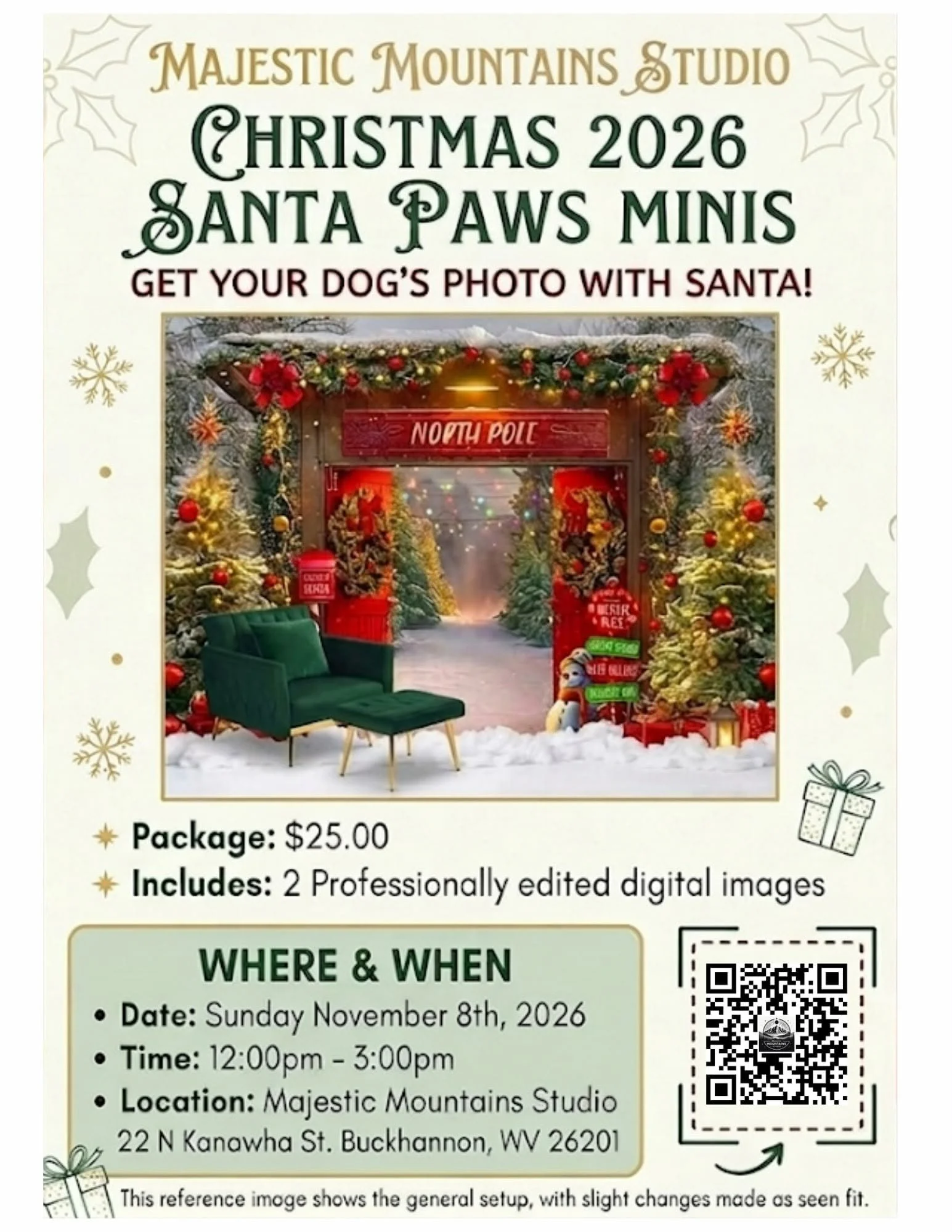 Christmas Santa Paws Minis